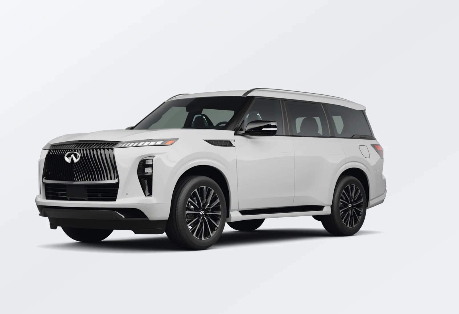 Infiniti QX80 2026 lease deal in NYC — front view