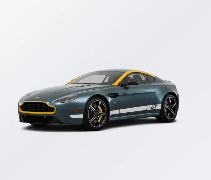 Aston Martin Vantage 2025 lease deal in NYC — front view