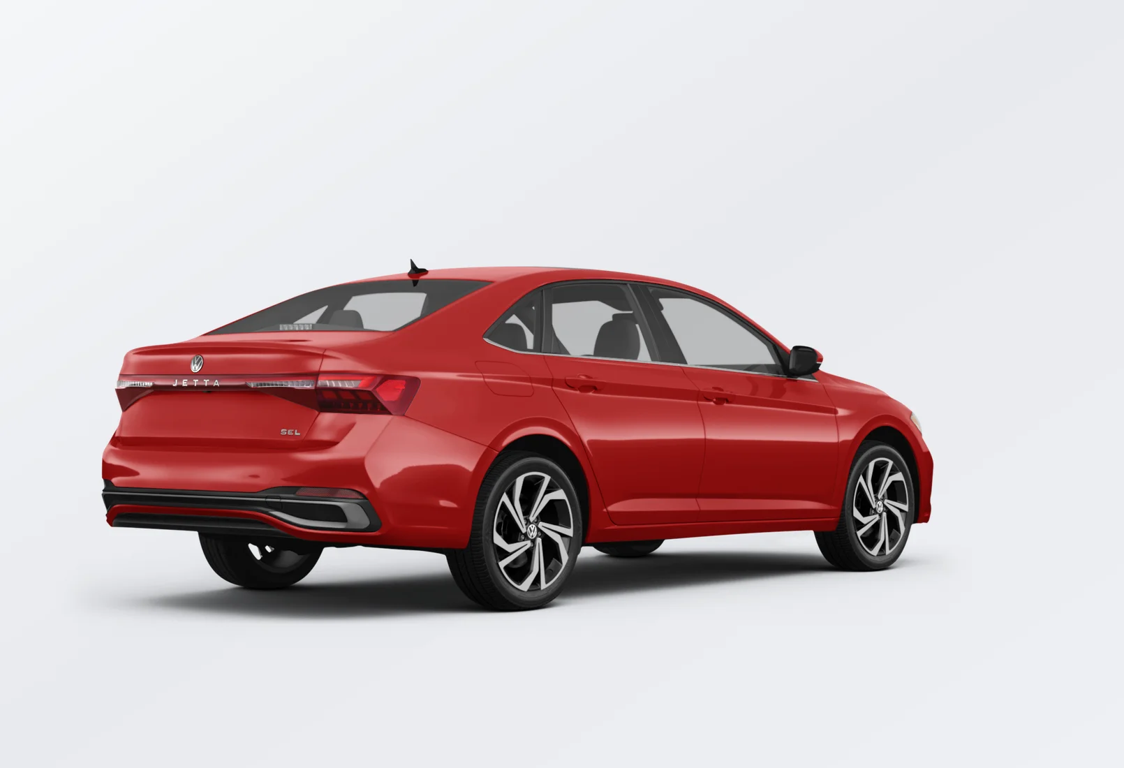 Volkswagen Jetta 2026 lease deal in NYC — rear view