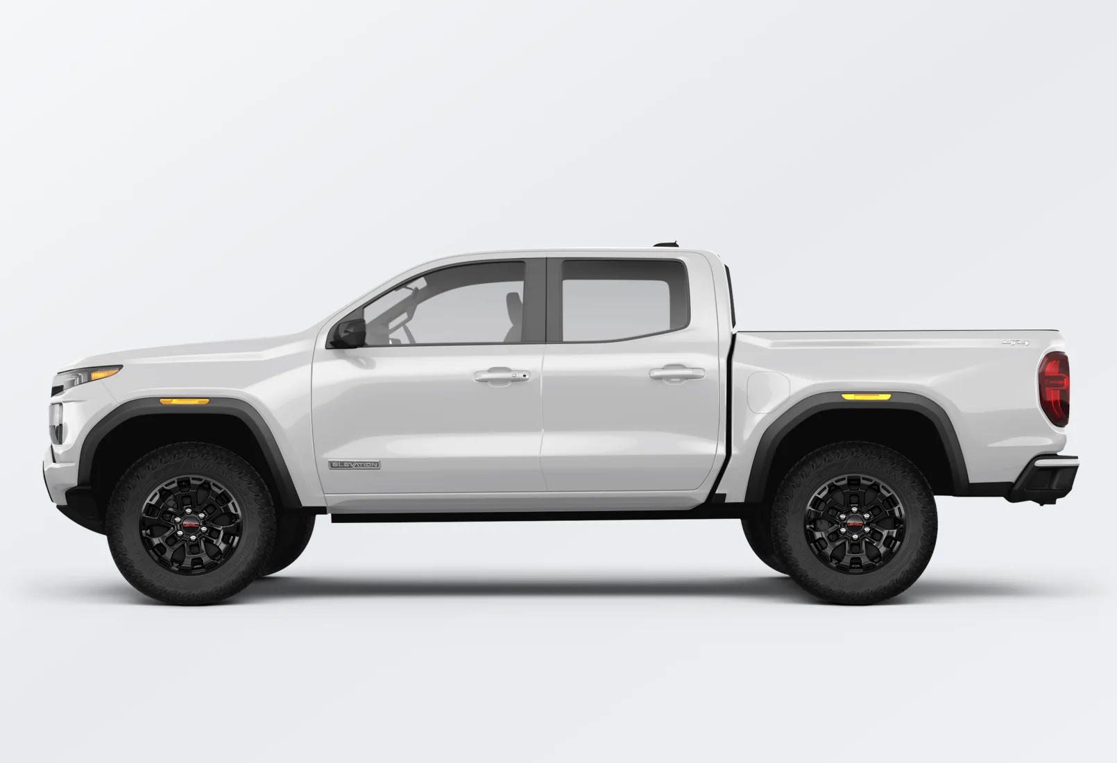 GMC Canyon 2026 lease deal in NYC — side view