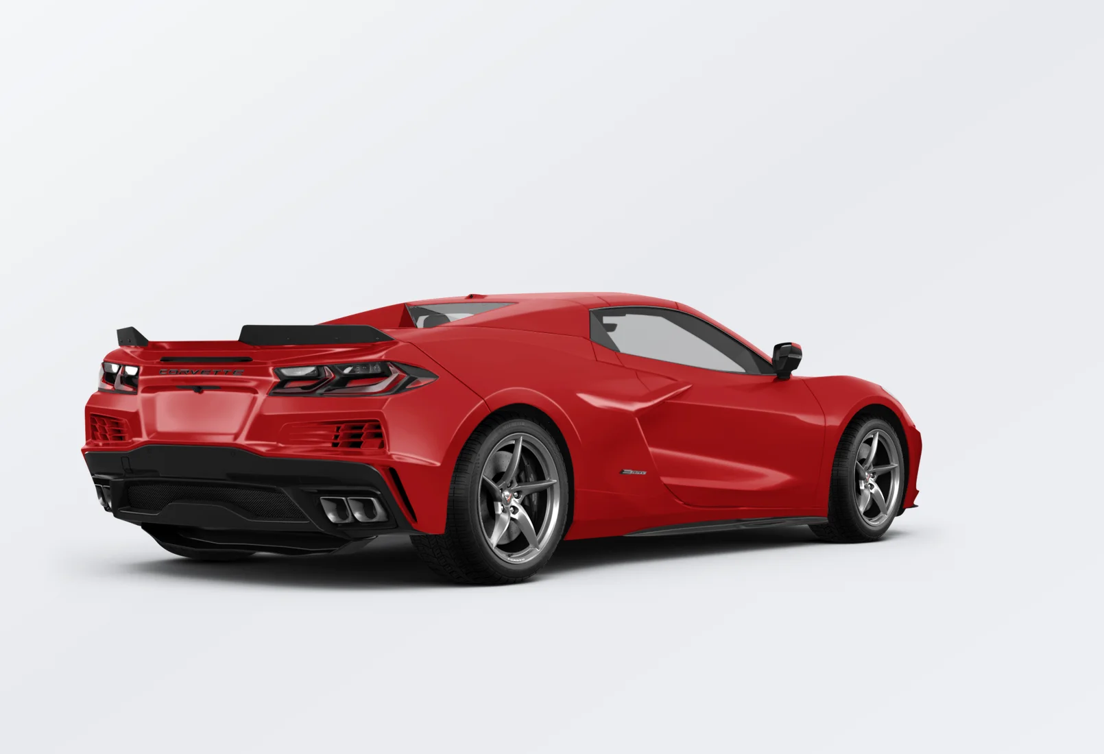 Chevrolet Corvette 2026 lease deal in NYC — rear view