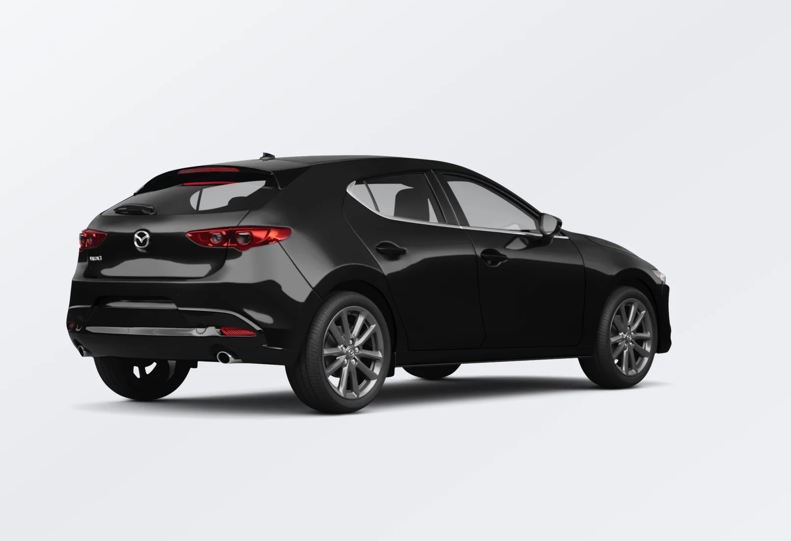 Mazda Mazda3 Hatchback 2026 lease deal in NYC — rear view