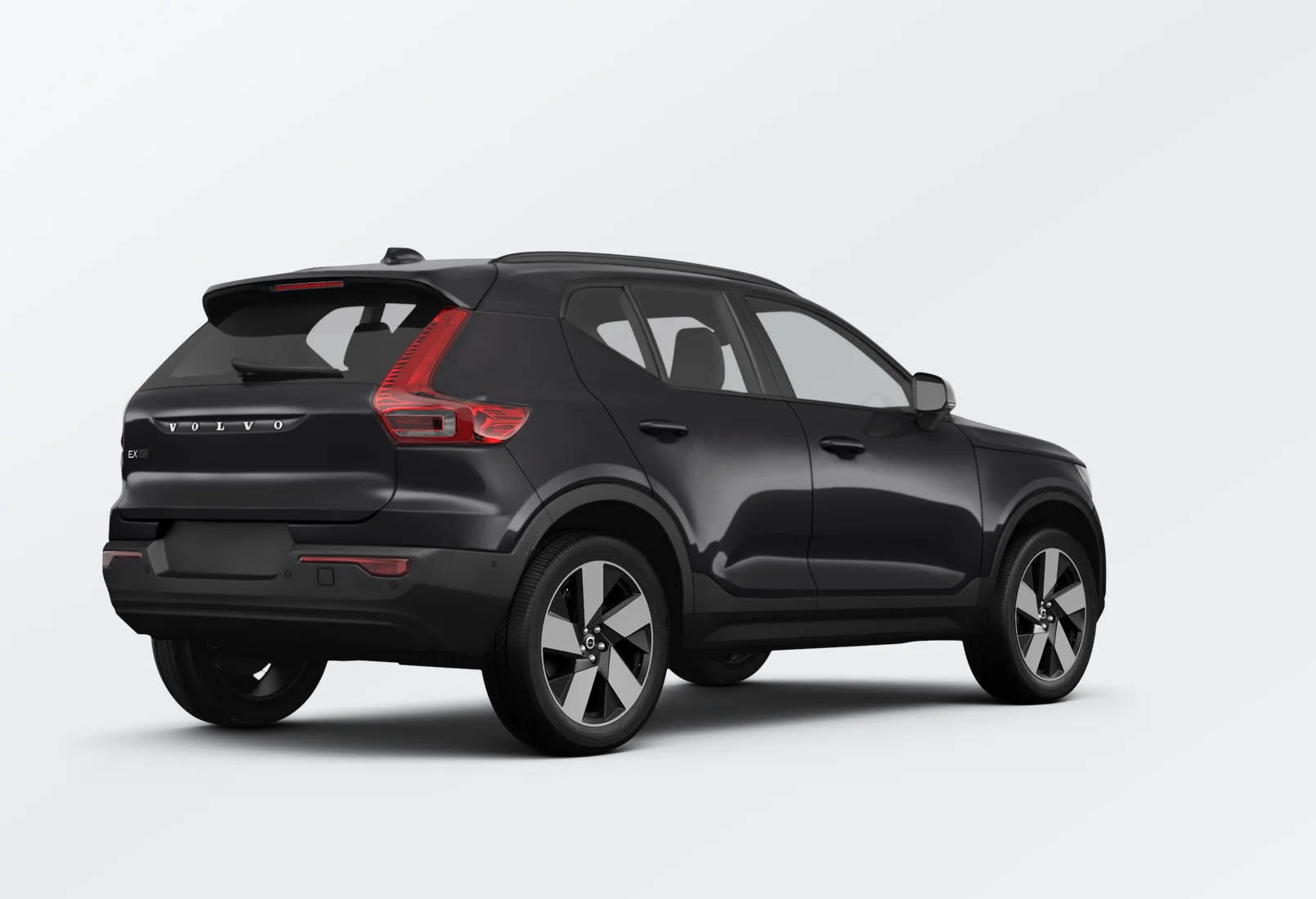 Volvo EX40 2026 lease deal in NYC — rear view