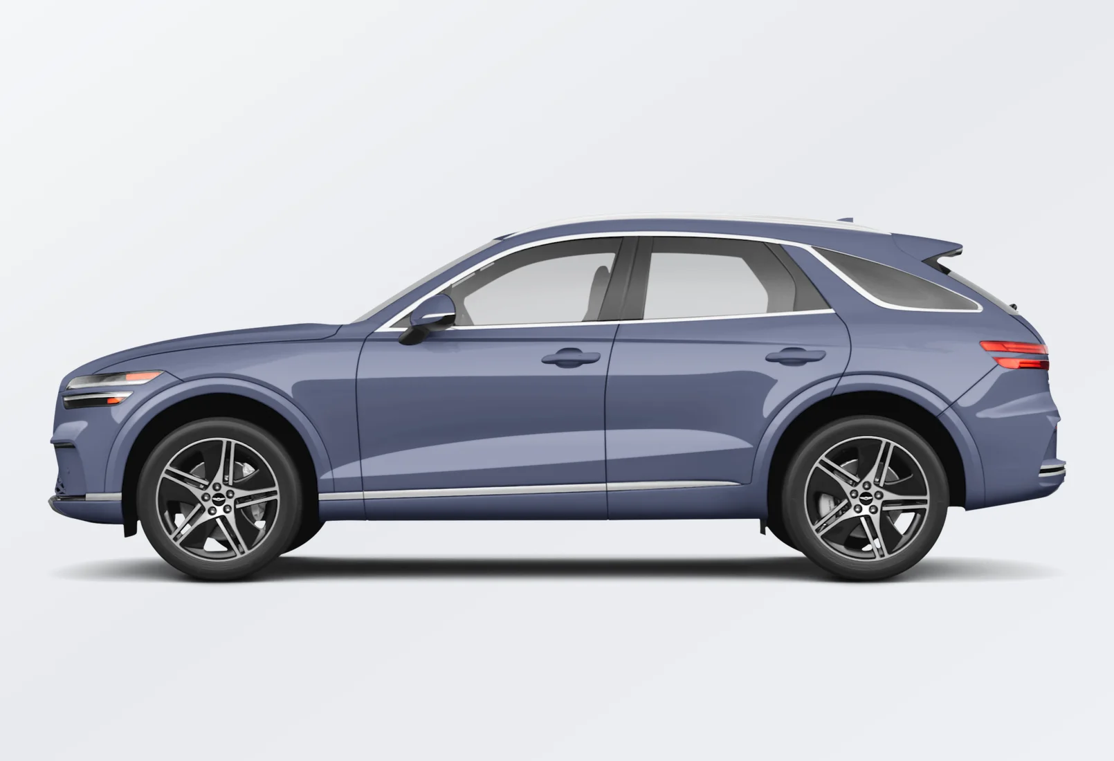 Genesis Electrified GV70 2026 lease deal in NYC — side view