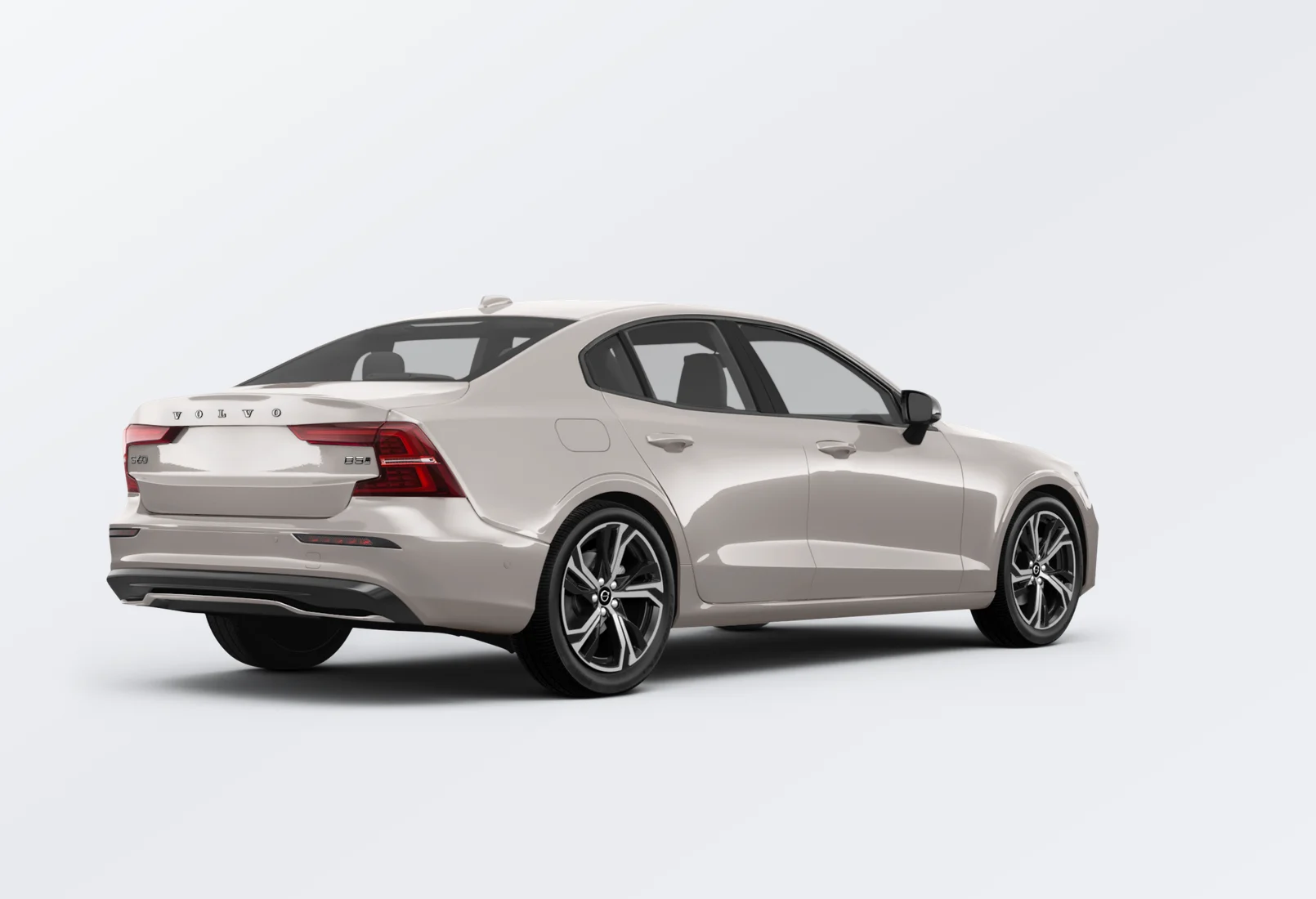 Volvo S60 2025 lease deal in NYC — rear view
