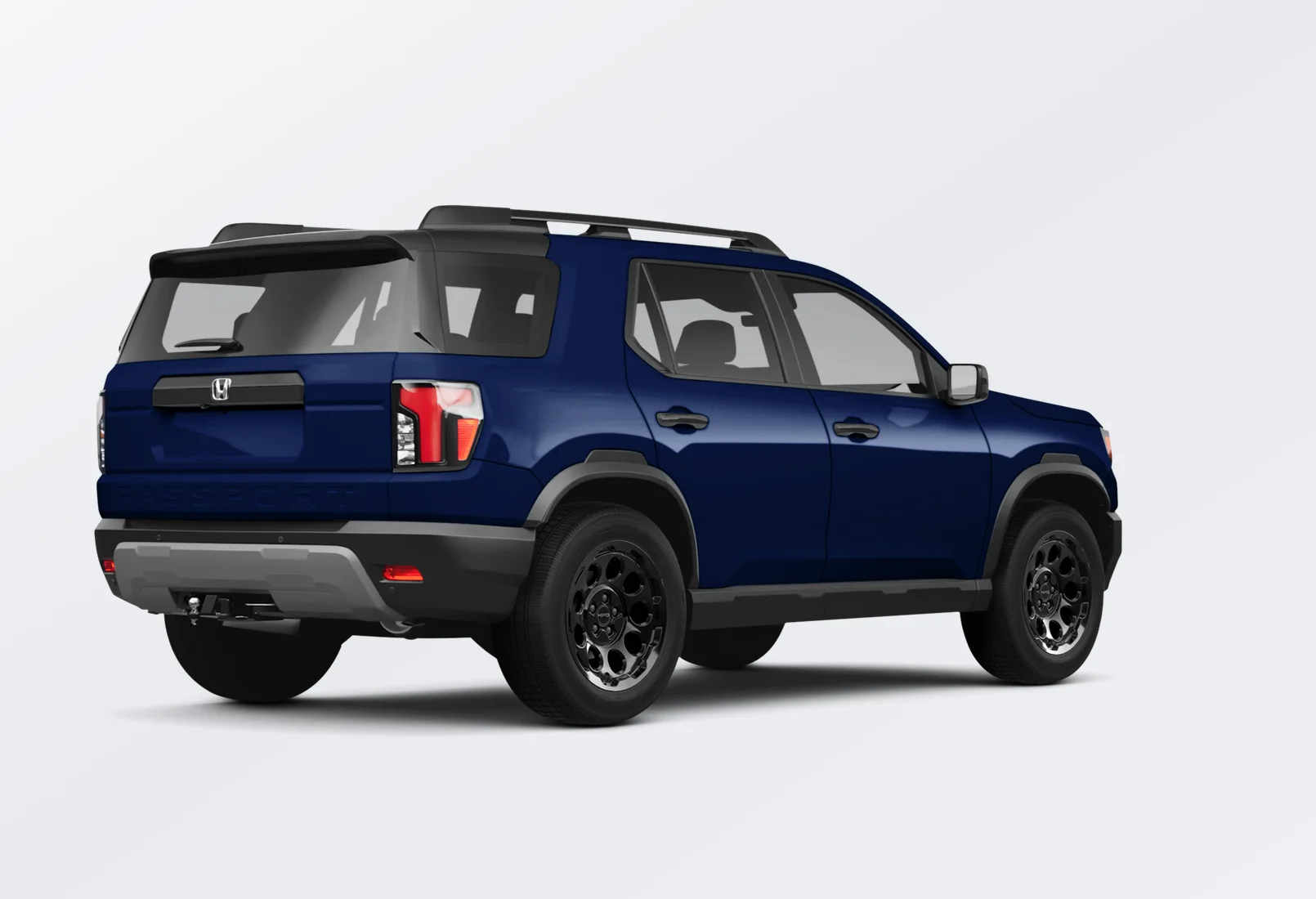 Honda Passport 2026 lease deal in NYC — rear view