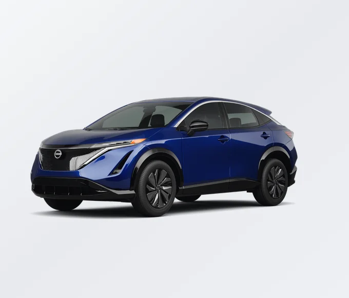Nissan Ariya 2025 lease deal in NYC — front view