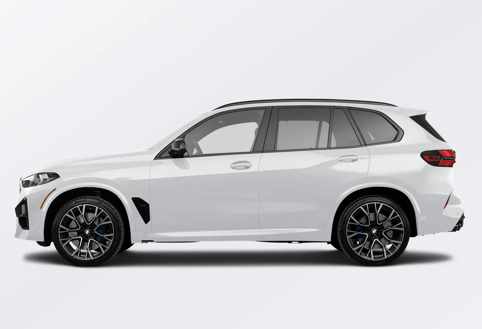 BMW X5 M 2026 lease deal in NYC — side view