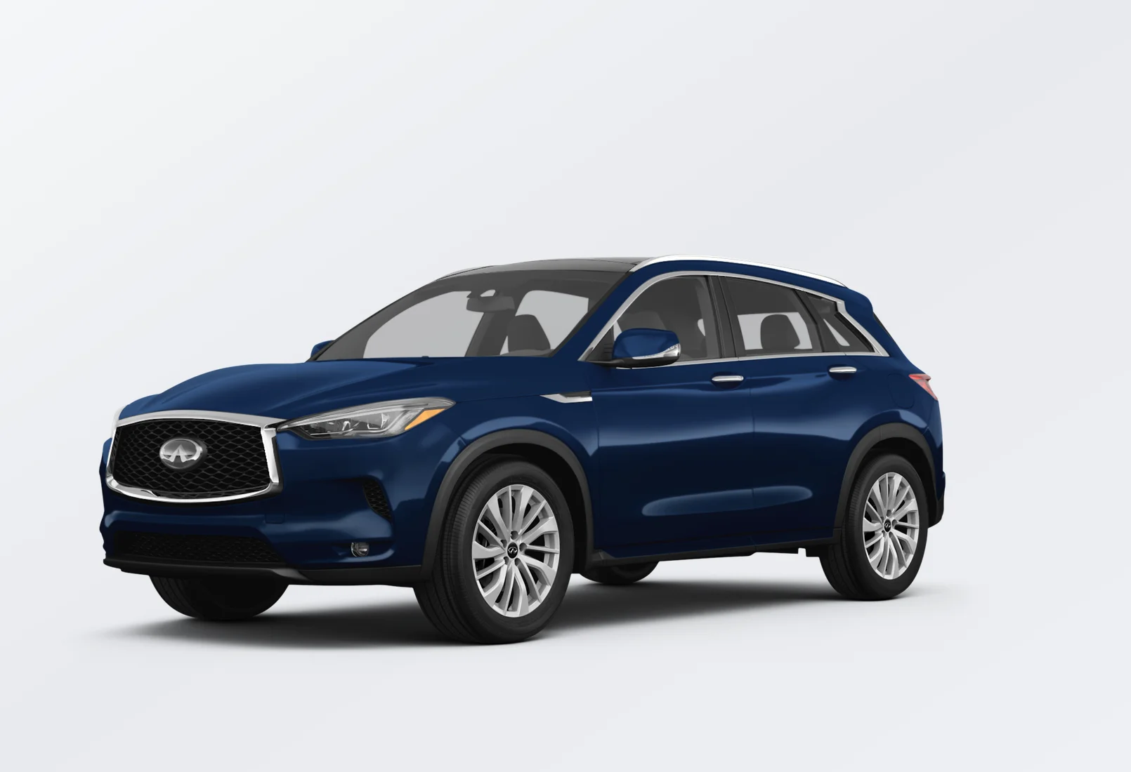 Infiniti QX50 2025 lease deal in NYC — front view