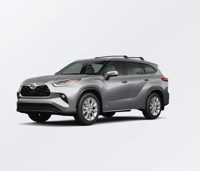 Toyota Highlander Hybrid 2025 lease deal in NYC — front view