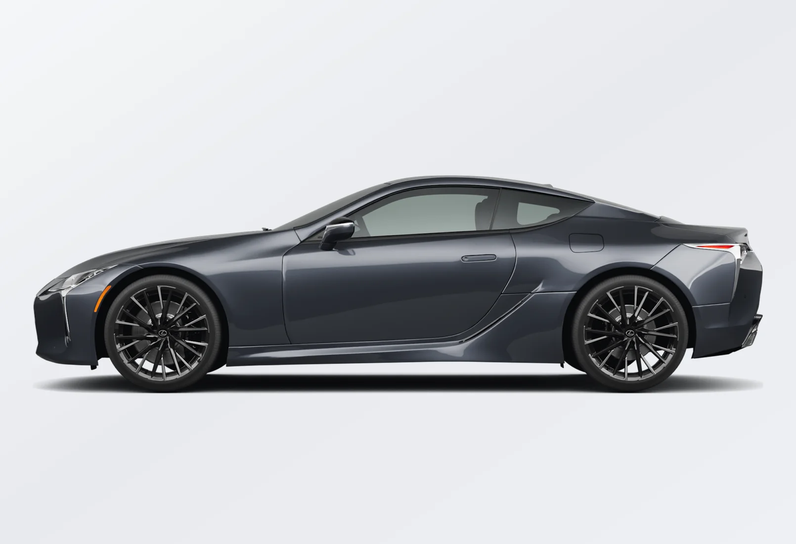 Lexus LC 500 2025 lease deal in NYC — side view