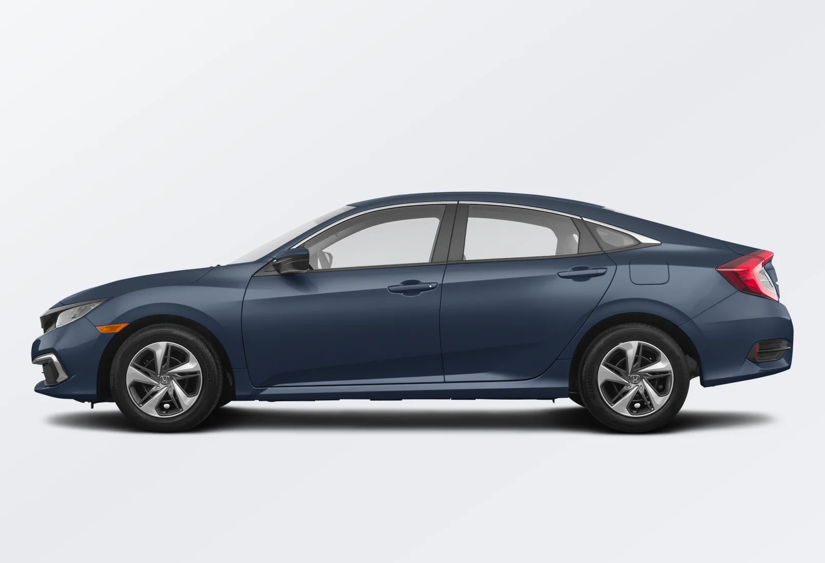 Honda Civic 2026 lease deal in NYC — side view