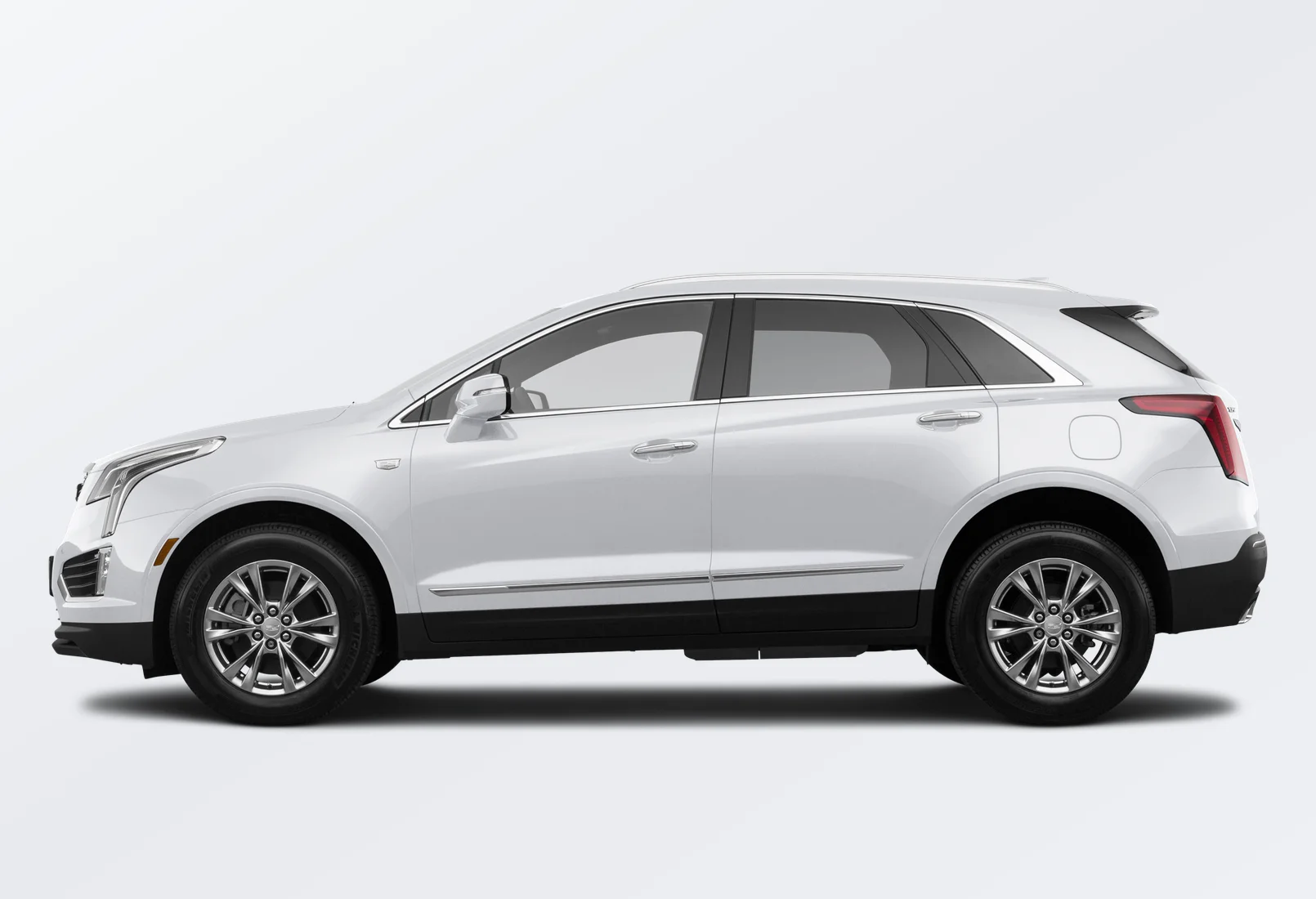 Cadillac XT5 2026 lease deal in NYC — side view