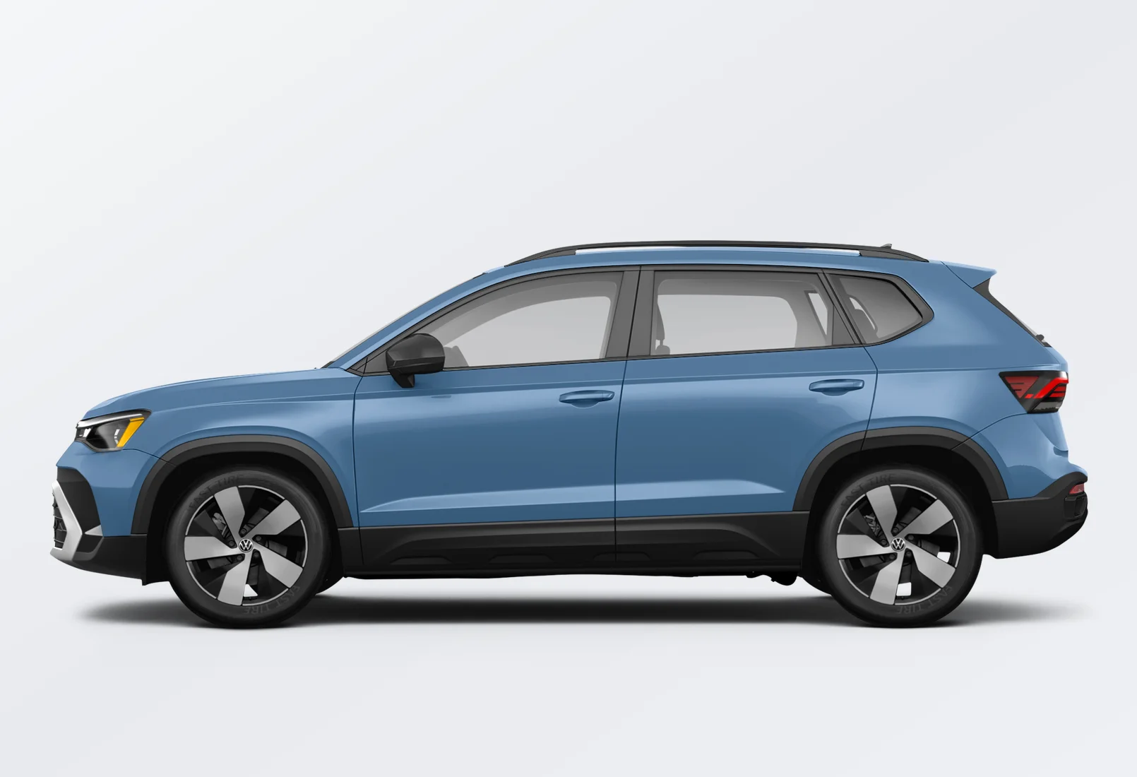 Volkswagen Taos 2026 lease deal in NYC — side view
