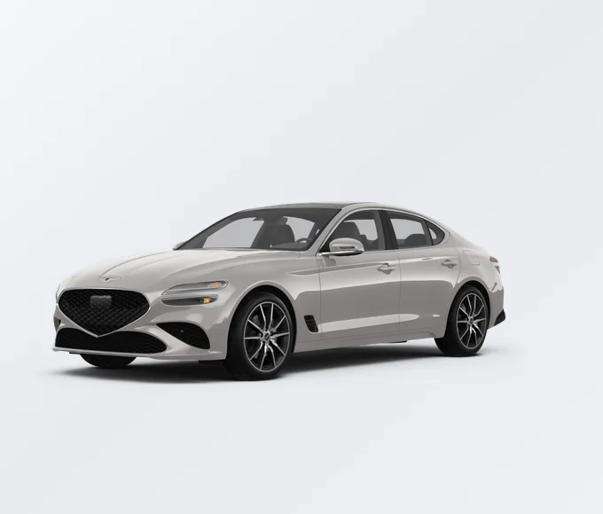 Genesis G70 2026 lease deal in NYC — front view