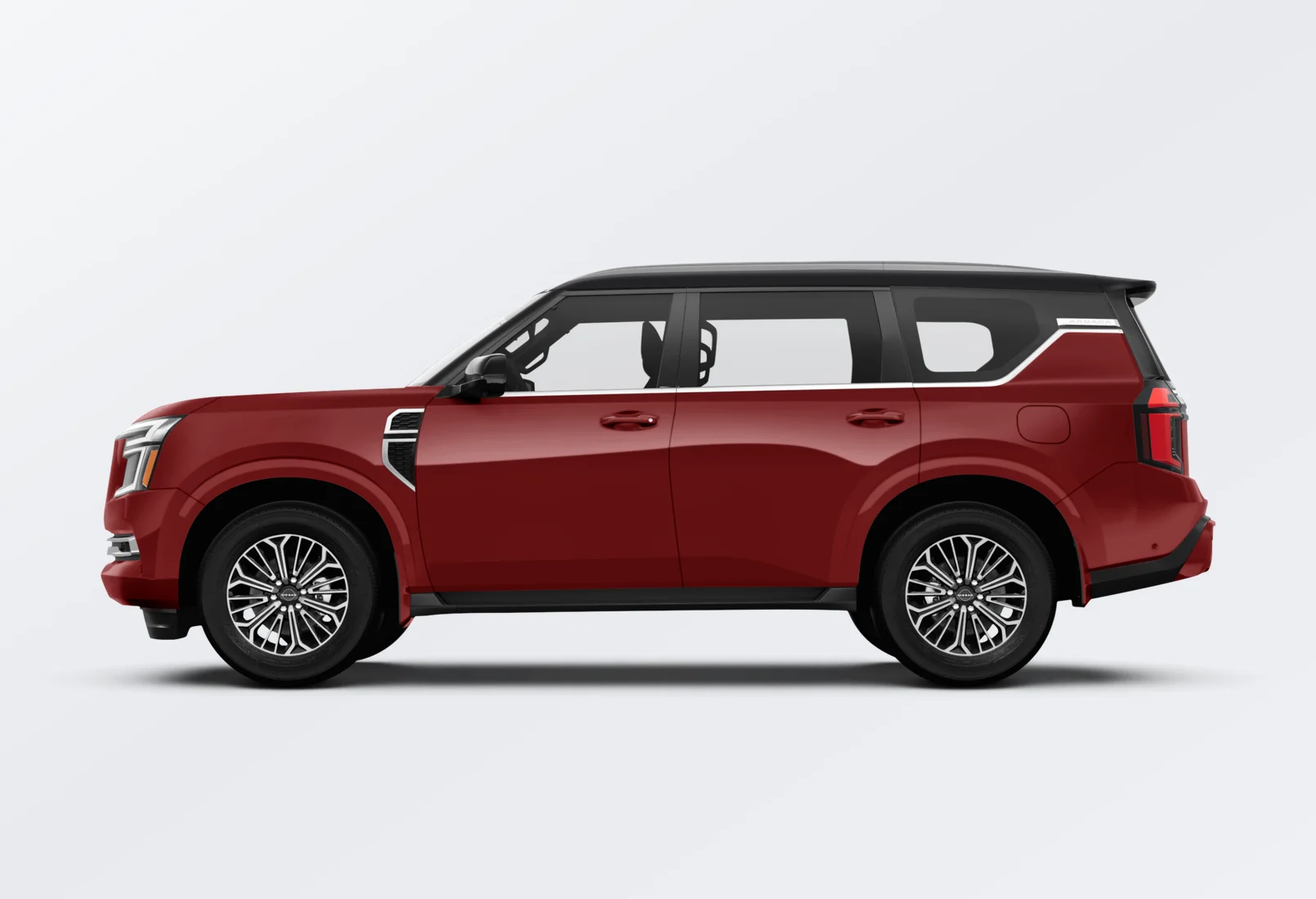 Nissan Armada 2026 lease deal in NYC — side view