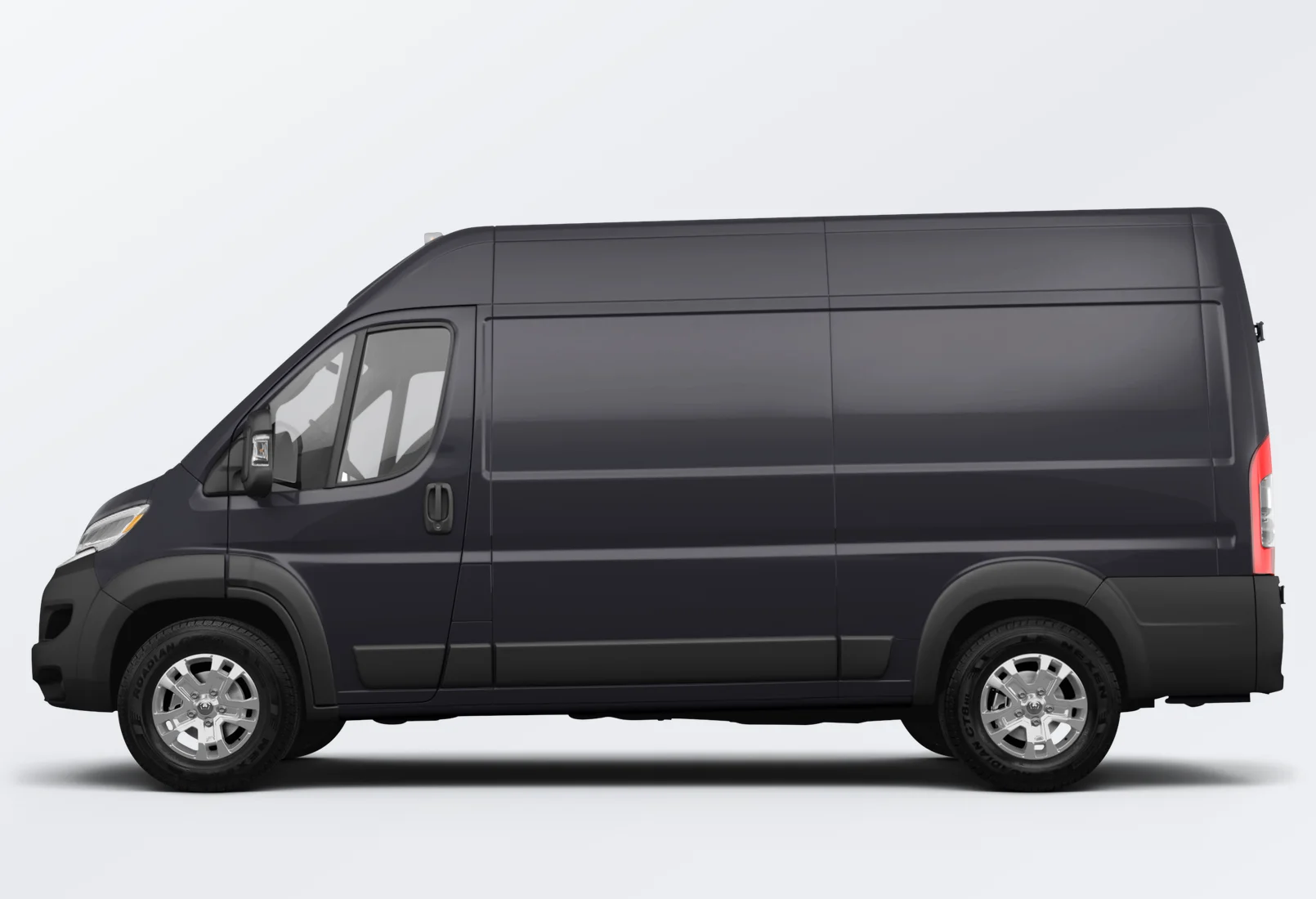 Ram ProMaster 2025 lease deal in NYC — side view