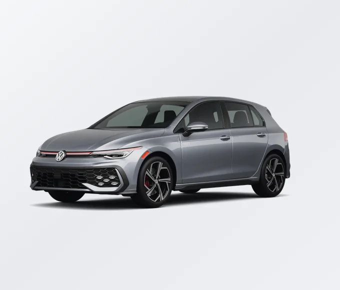 Volkswagen Golf GTI 2026 lease deal in NYC — front view