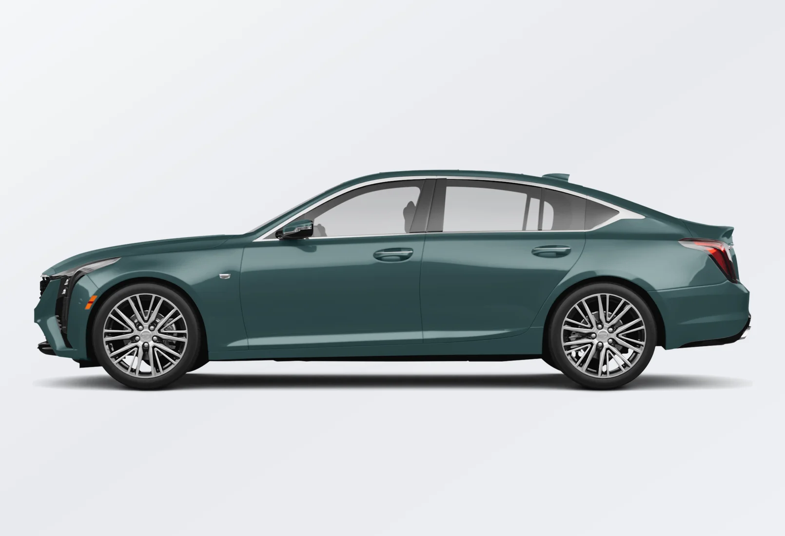 Cadillac CT5 2026 lease deal in NYC — side view