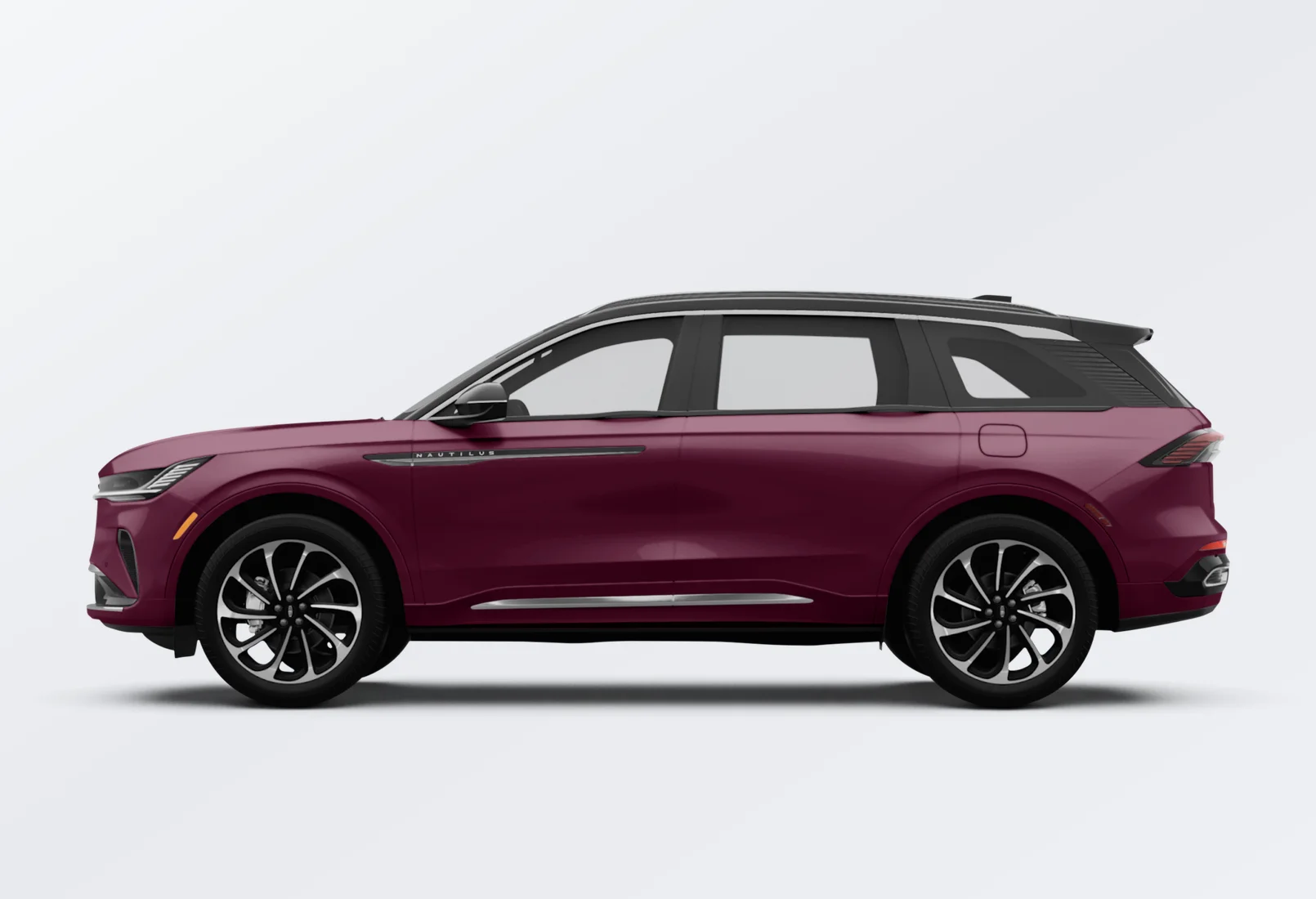 Lincoln Nautilus 2025 lease deal in NYC — side view