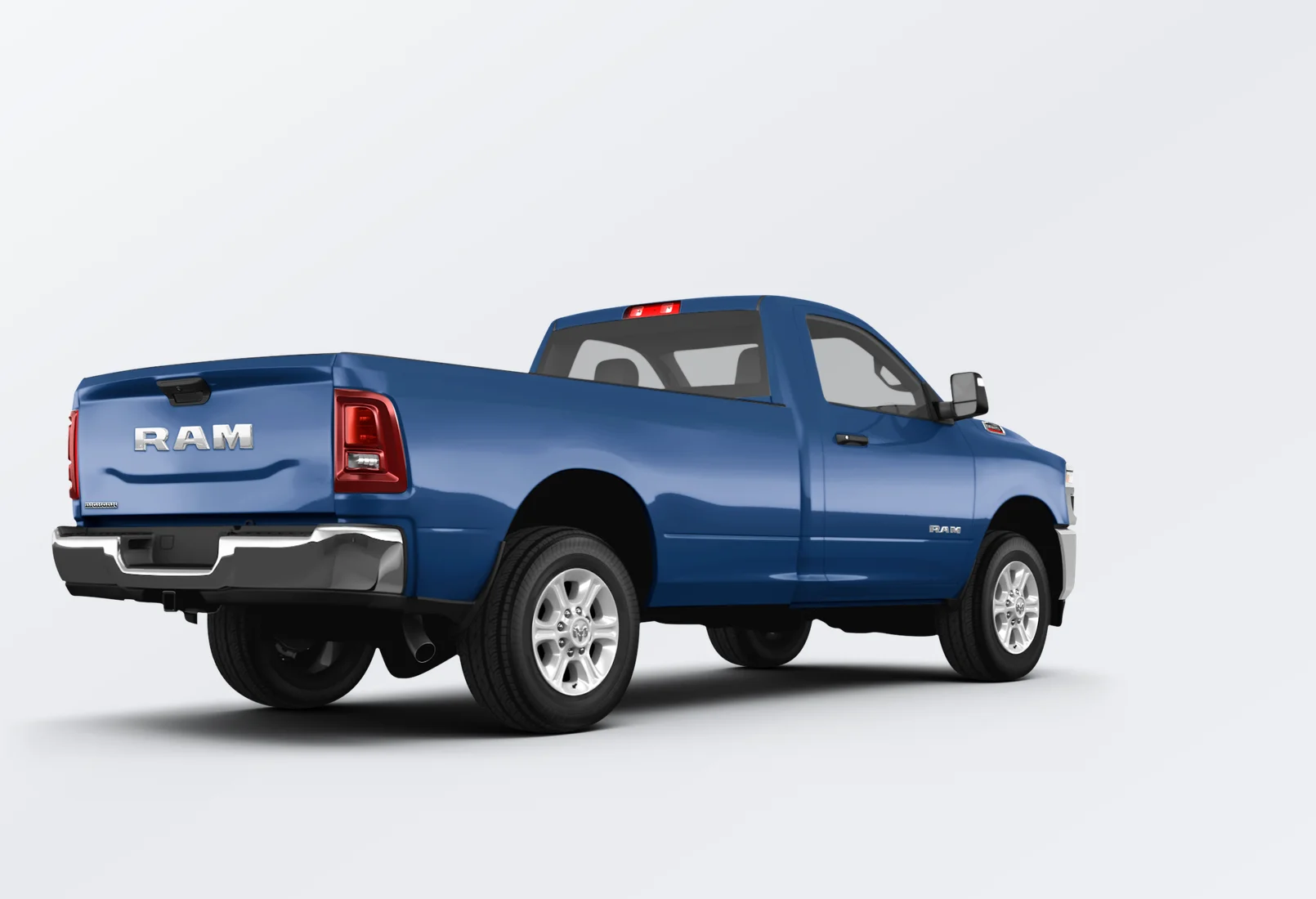 Ram 2500 2025 lease deal in NYC — rear view