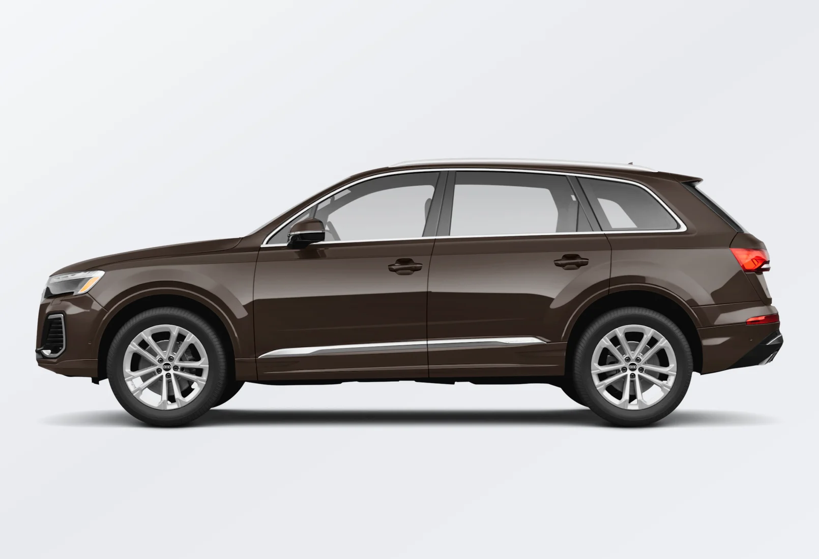 Audi Q7 2026 lease deal in NYC — side view