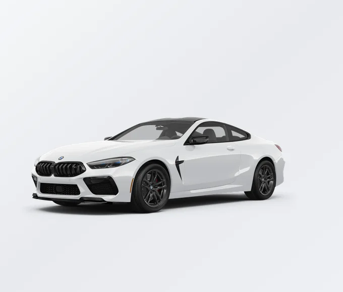 BMW M8 2025 lease deal in NYC — front view