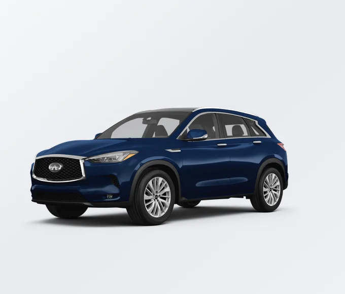 Infiniti QX50 2025 lease deal in NYC — front view