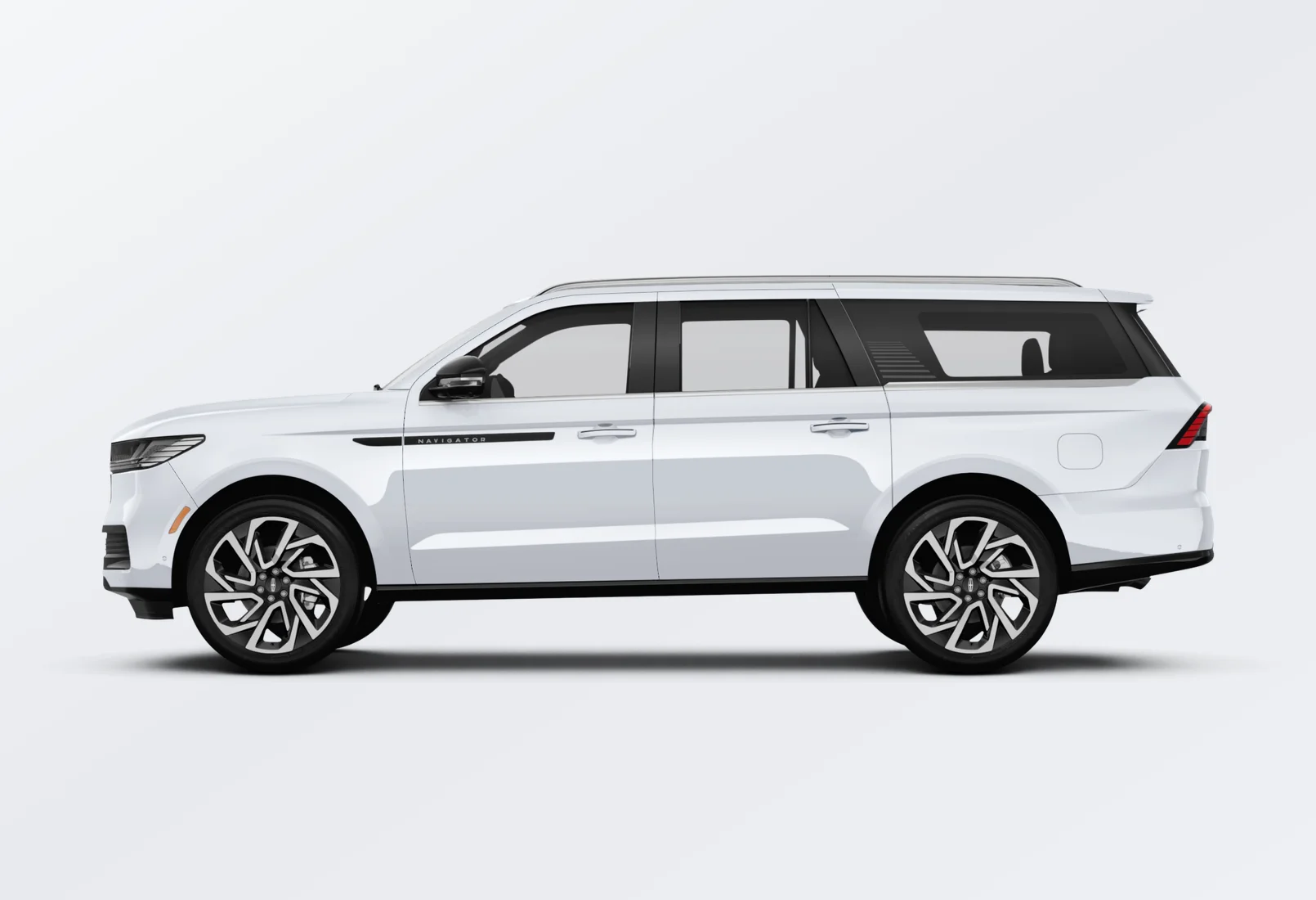 Lincoln Navigator 2025 lease deal in NYC — side view