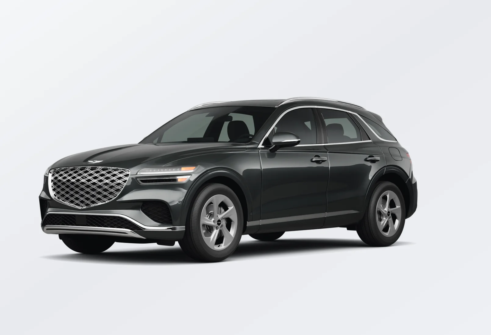 Genesis GV70 2026 lease deal in NYC — front view