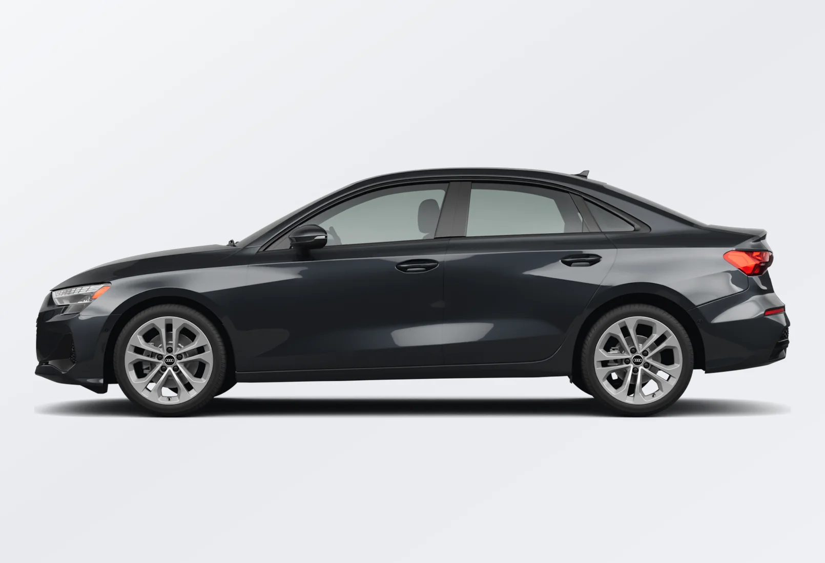 Audi A3 2026 lease deal in NYC — side view