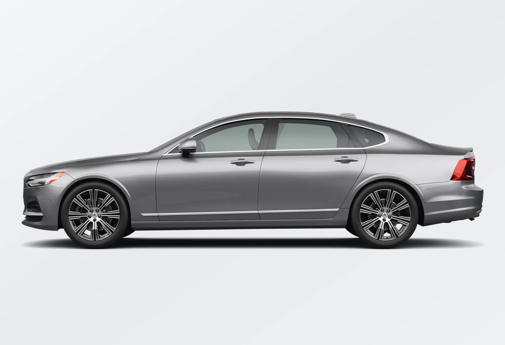 Volvo S90 2025 lease deal in NYC — side view